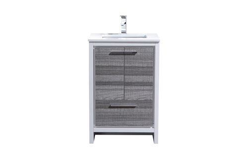 KUBEBATH - 24" - Dolce - Vanity + Quartz Top