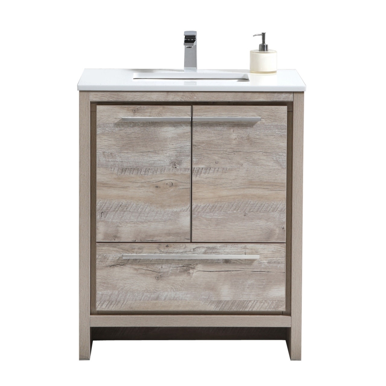 KUBEBATH - 30" - Dolce - Vanity + Quartz Top