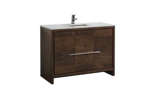 KUBEBATH - 48" - Dolce - Vanity + Quartz Top