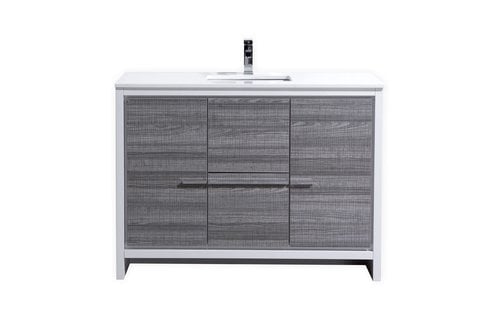 KUBEBATH - 48" - Dolce - Vanity + Quartz Top