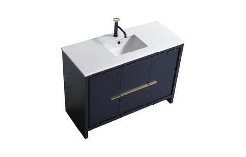 KUBEBATH - 48" - Dolce - Vanity + Quartz Top