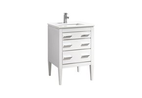 KUBEBATH - Eiffel - Vanity + Quartz Top