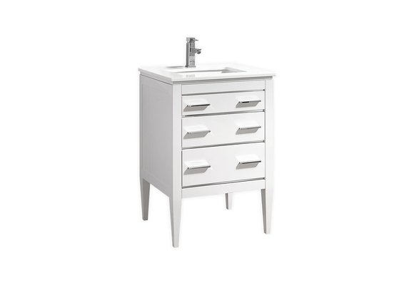 KUBEBATH - Eiffel - Vanity + Quartz Top