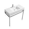 KUBEBATH KUBEBATH - 36" - Haus - Console + Acrylic Sink