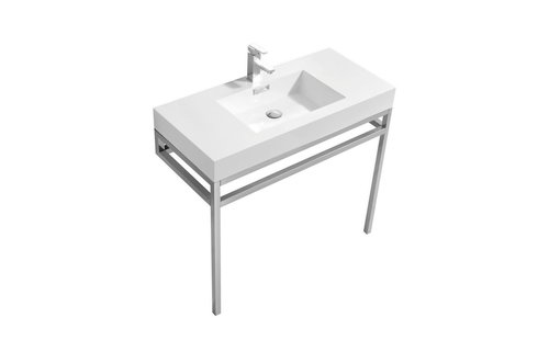 KUBEBATH - 40" - Haus - Console + Acrylic Sink