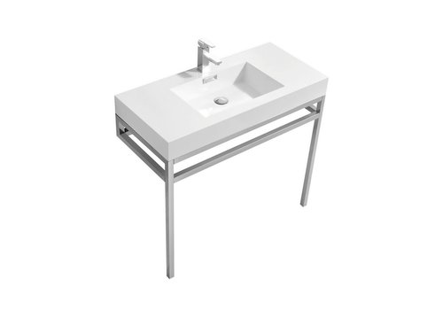 KUBEBATH KUBEBATH - 40" - Haus - Console + Acrylic Sink