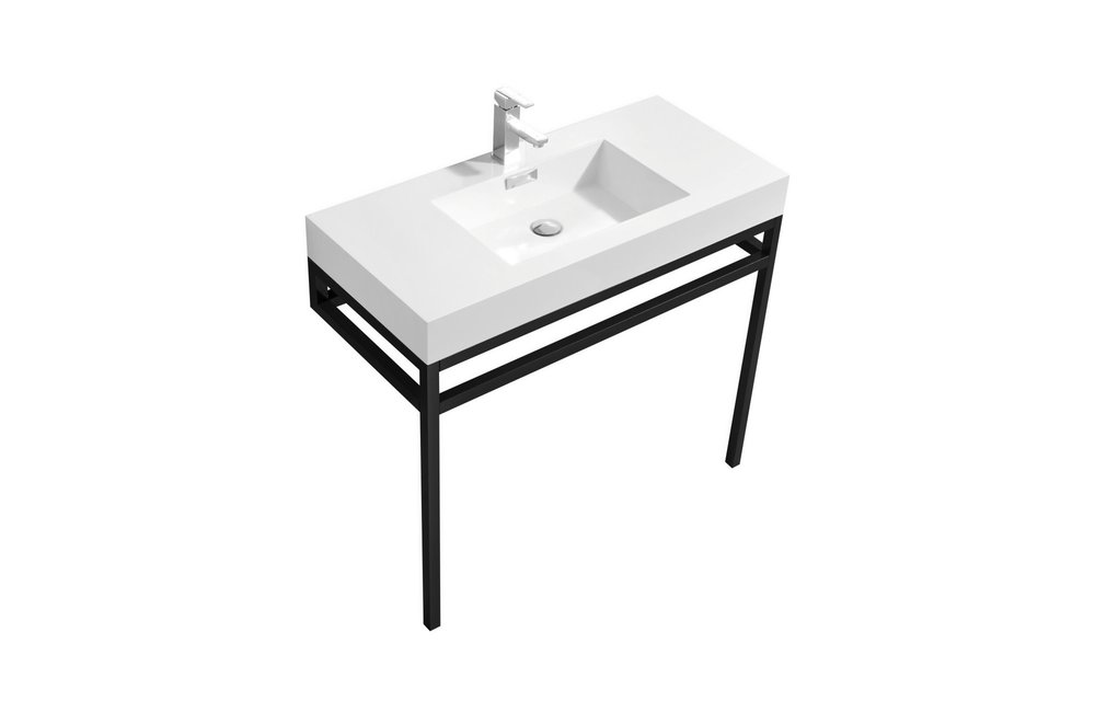 KUBEBATH - 40" - Haus - Console + Acrylic Sink