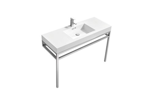 KUBEBATH - 48" - Haus - Console + Acrylic Sink