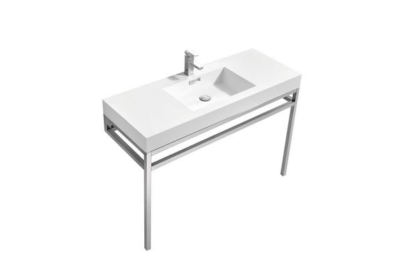 KUBEBATH - 48" - Haus - Console + Acrylic Sink