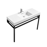 KUBEBATH - 48" - Haus - Console + Acrylic Sink