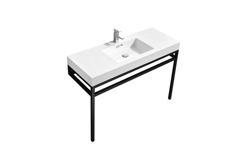 KUBEBATH - 48" - Haus - Console + Acrylic Sink