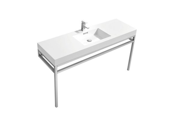 KUBEBATH - 60" - Haus - Console + Acrylic Sink
