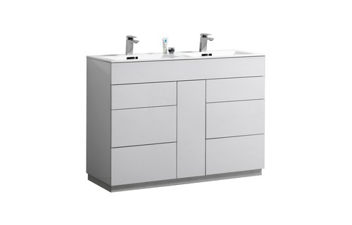 KUBEBATH - 48" Double - Milano - Vanity