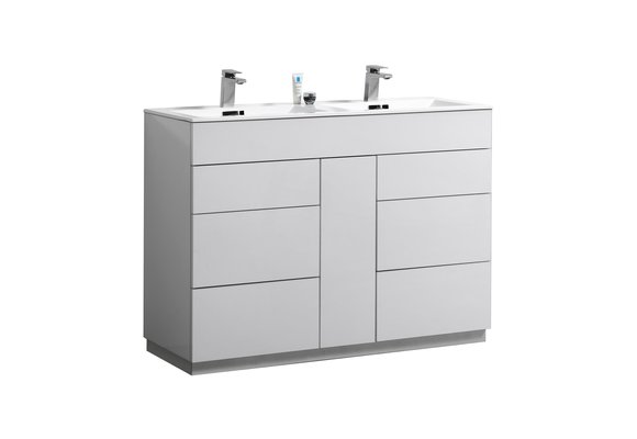 KUBEBATH - 48" Double - Milano - Vanity