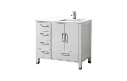 KUBEBATH - Anziano - Vanity + Quartz Top