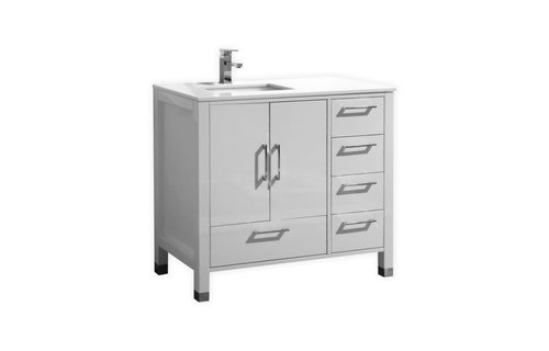 KUBEBATH - Anziano - Vanity + Quartz Top