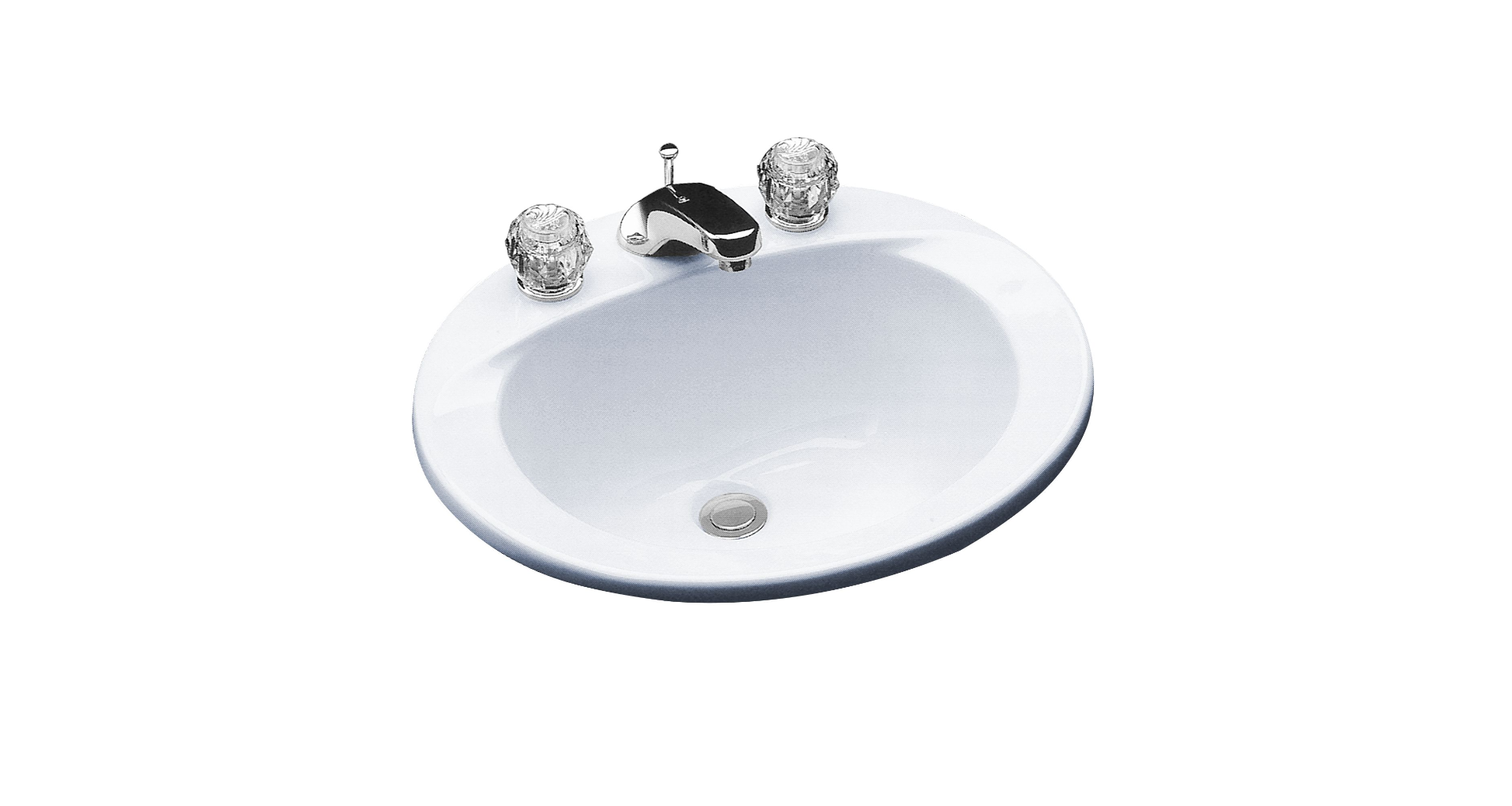 TOTO - 19" Self Rimming Lavatory Sink