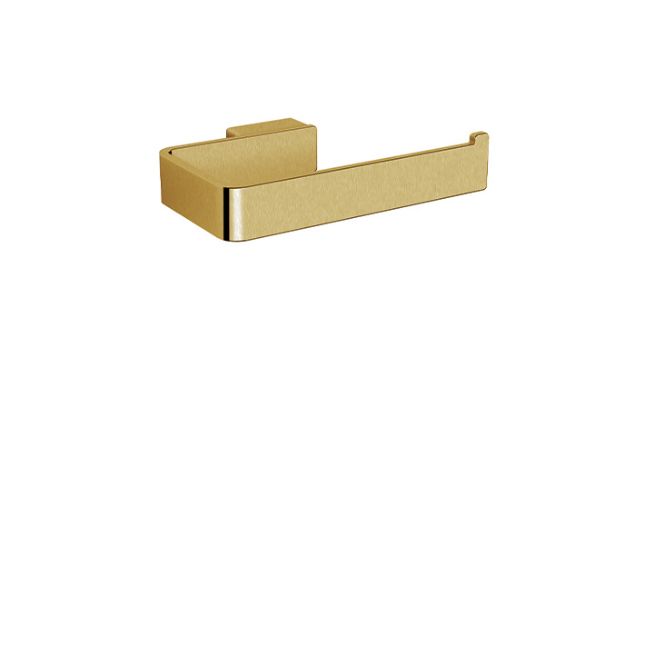 Aquabrass - Serie A200 - 10" - Wallmount Towel Holder - Brushed Gold PVD