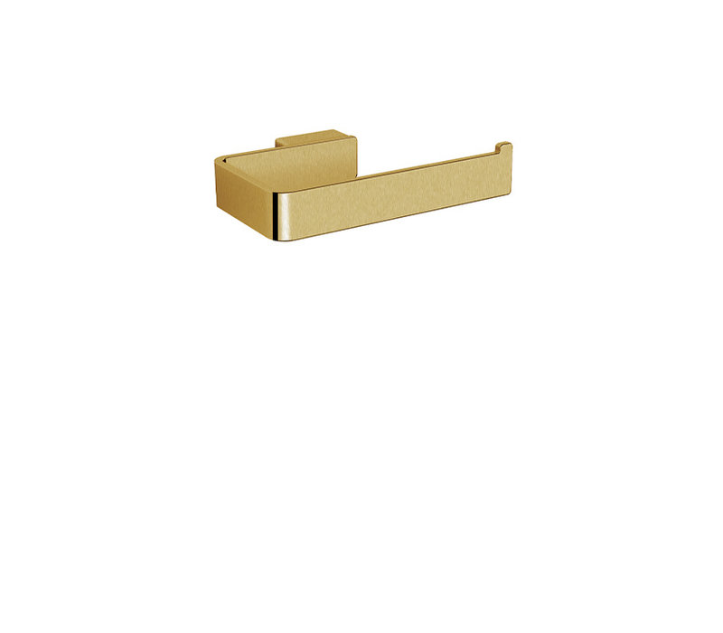 Aquabrass - Serie A200 - 5" - Wallmount Paper Holder - Brushed Gold PVD