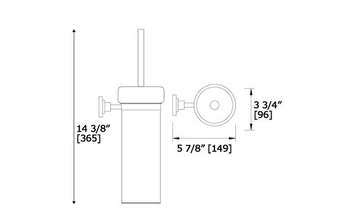 LaLOO - Toilet brush holder