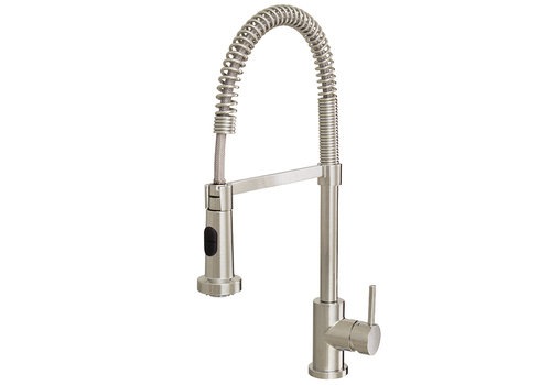 Aquabrass Aquabrass - Wizard - Pull-out Kitchen Faucet - Brushed Nickel