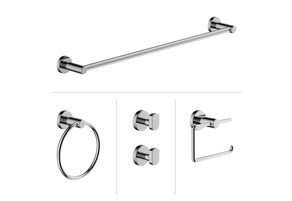 ALT - Round Accessories Kit - Polished Chrome