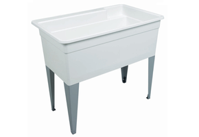 Mustee - 24"x 40"  Thermo BIG-TUB. Floor Mount