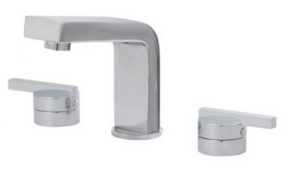 Aquabrass - Hey Joe - Widespread Faucet - 28016 Brushed Nickel