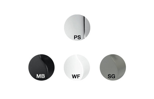 LaLOO - Steele II - Single Stainless Shelf + 2 Frosted Tumblers