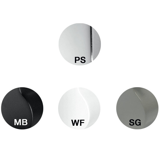 LaLOO - Steele II - Single Stainless Shelf + 2 Frosted Tumblers