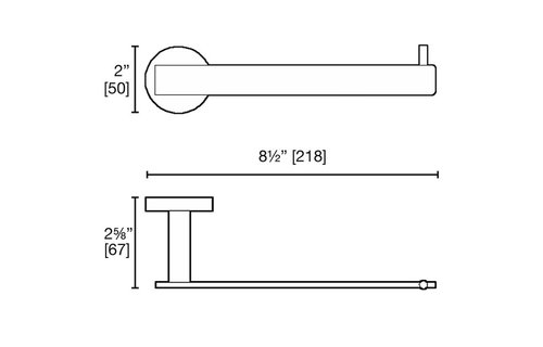 LaLOO - Ash - Hand Towel Bar