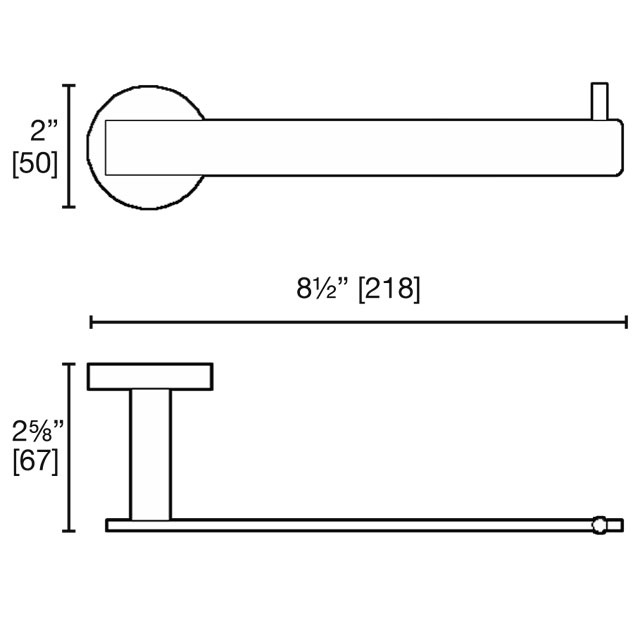 LaLOO - Ash - Hand Towel Bar
