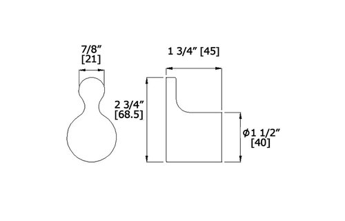 LaLOO - Payton - Single Hook