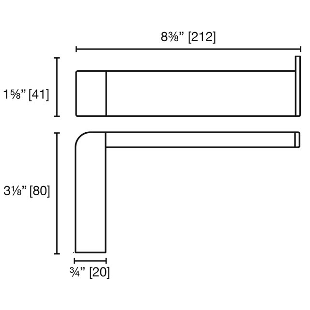 LaLOO - Eaton - Hand Towel Bar