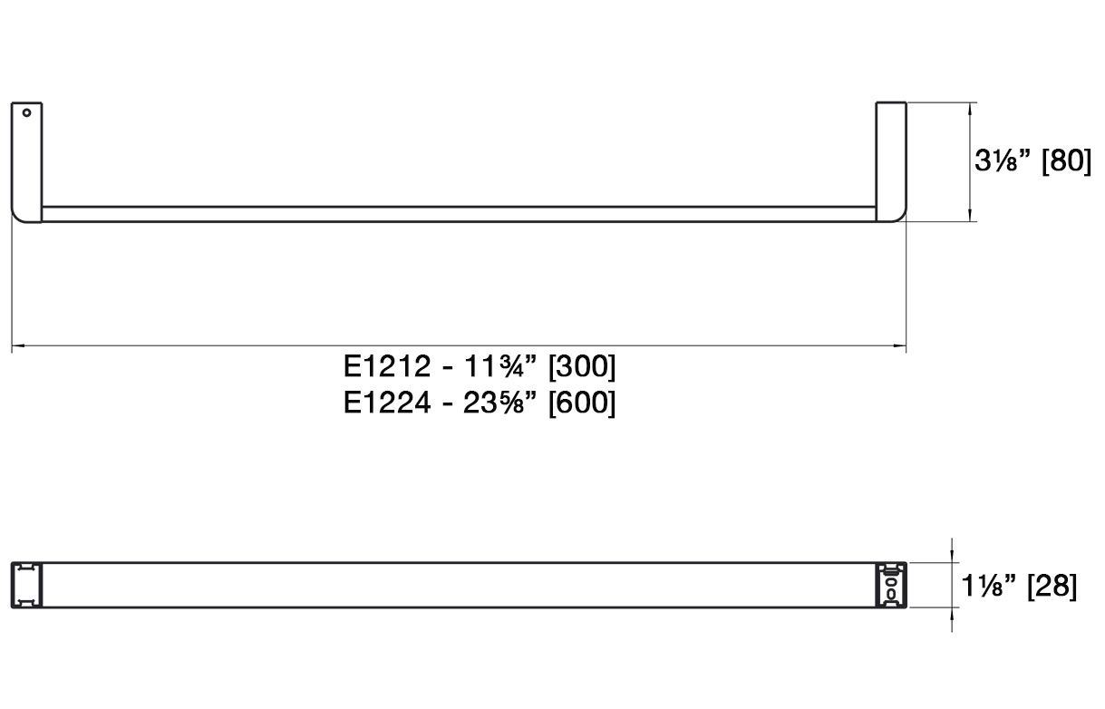 LaLOO - Eaton - Single Towel Bar