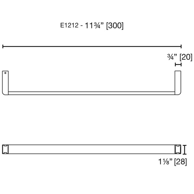 LaLOO - Eaton - Single Towel Bar