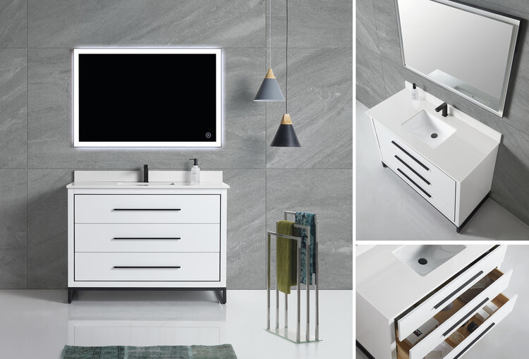 Bagno Italia - WINDSOR 48 - Vanity + Quartz Top