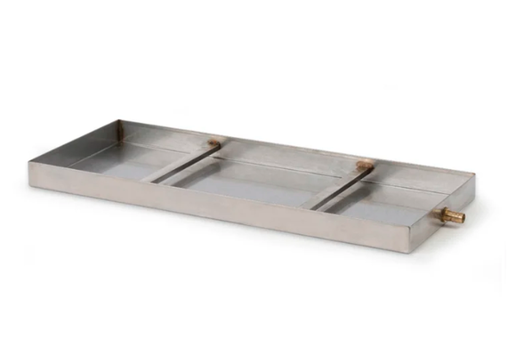 SteamSauna - Drip Pan with bracings, 304SS