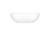 Victoria + Albert - Barcelona - 71'' x 34'' - Freestanding Bathtub With Void - Standard Matte White - No Overflow