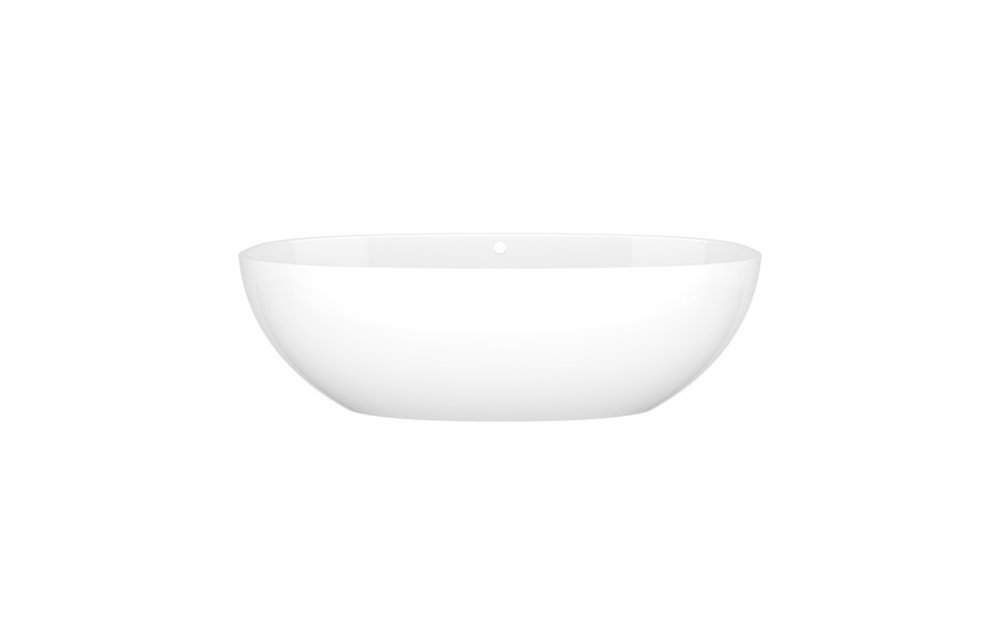 Victoria + Albert - Barcelona - 70'' x 34'' - Freestanding Bathtub - Standard Matte White - W/Overflow