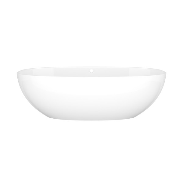 Victoria + Albert - Barcelona - 70'' x 34'' - Freestanding Bathtub - Standard Matte White - W/Overflow