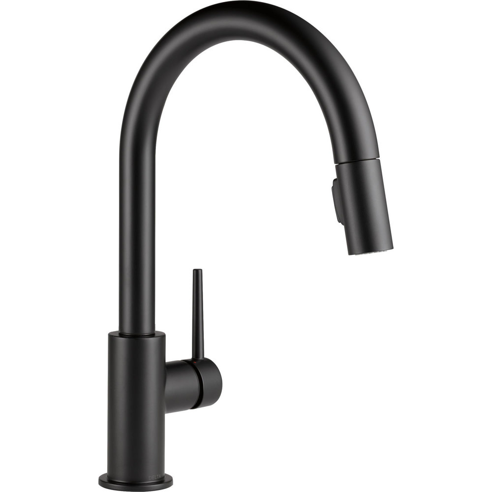 Delta - SINGLE HANDLE PULL-DOWN KITCHEN FAUCET - 9159-BL-DST