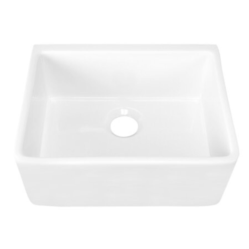 Barclay 24" White Kitchen Farm Sink Dupont Kitchen and Bath Fixtures