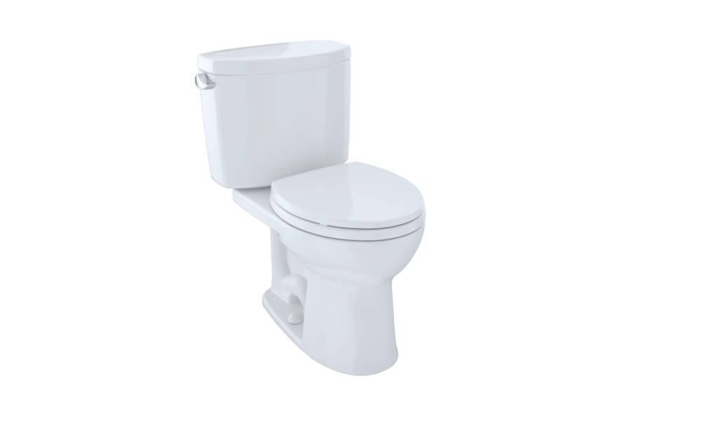 TOTO - Drake II - Round Front - Cotton -