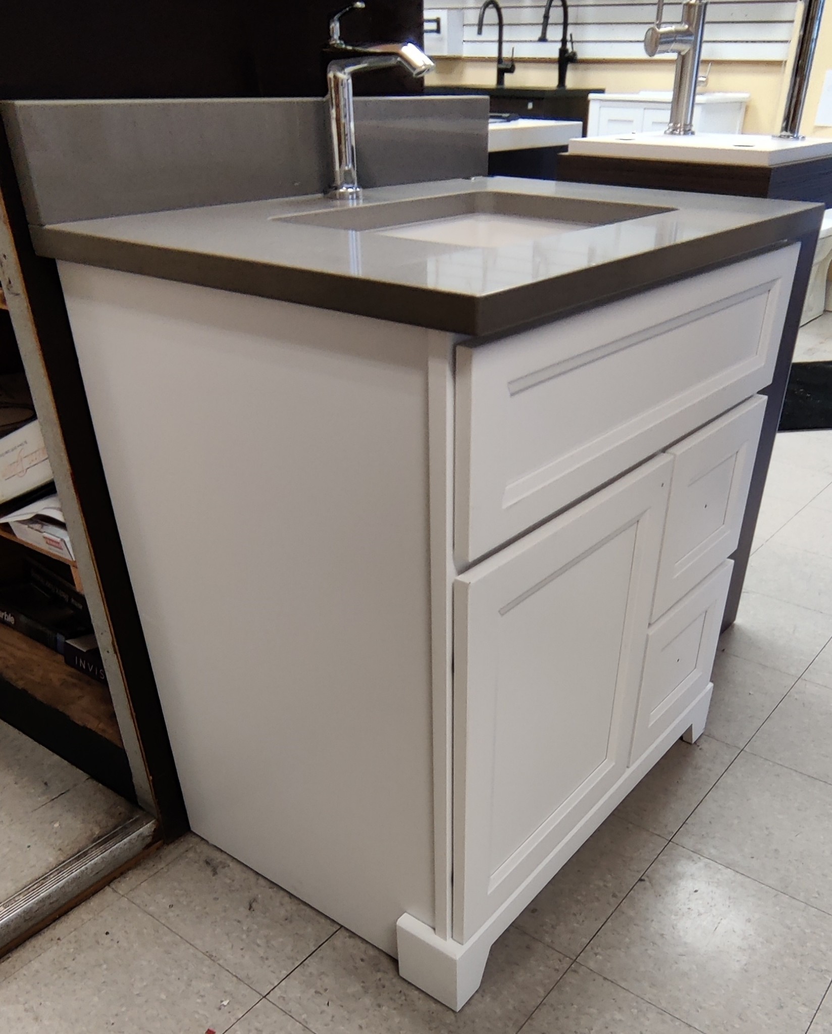 Stonewood 30 Inch Vanity With Drawers Dupont Kitchen and Bath Fixtures