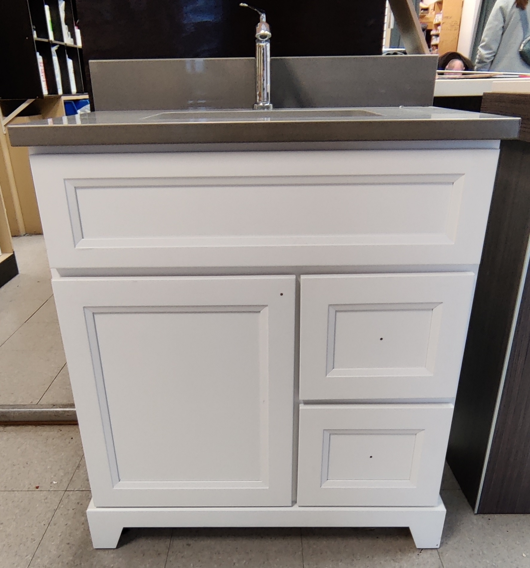 Stonewood 30 Inch Vanity With Drawers Dupont Kitchen and Bath Fixtures