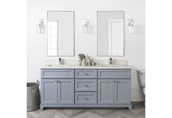 Flow Floor Mount 58” (32012203) Double Sink Vanity – Freestanding Bathroom  Vanities - Toronto, Canada