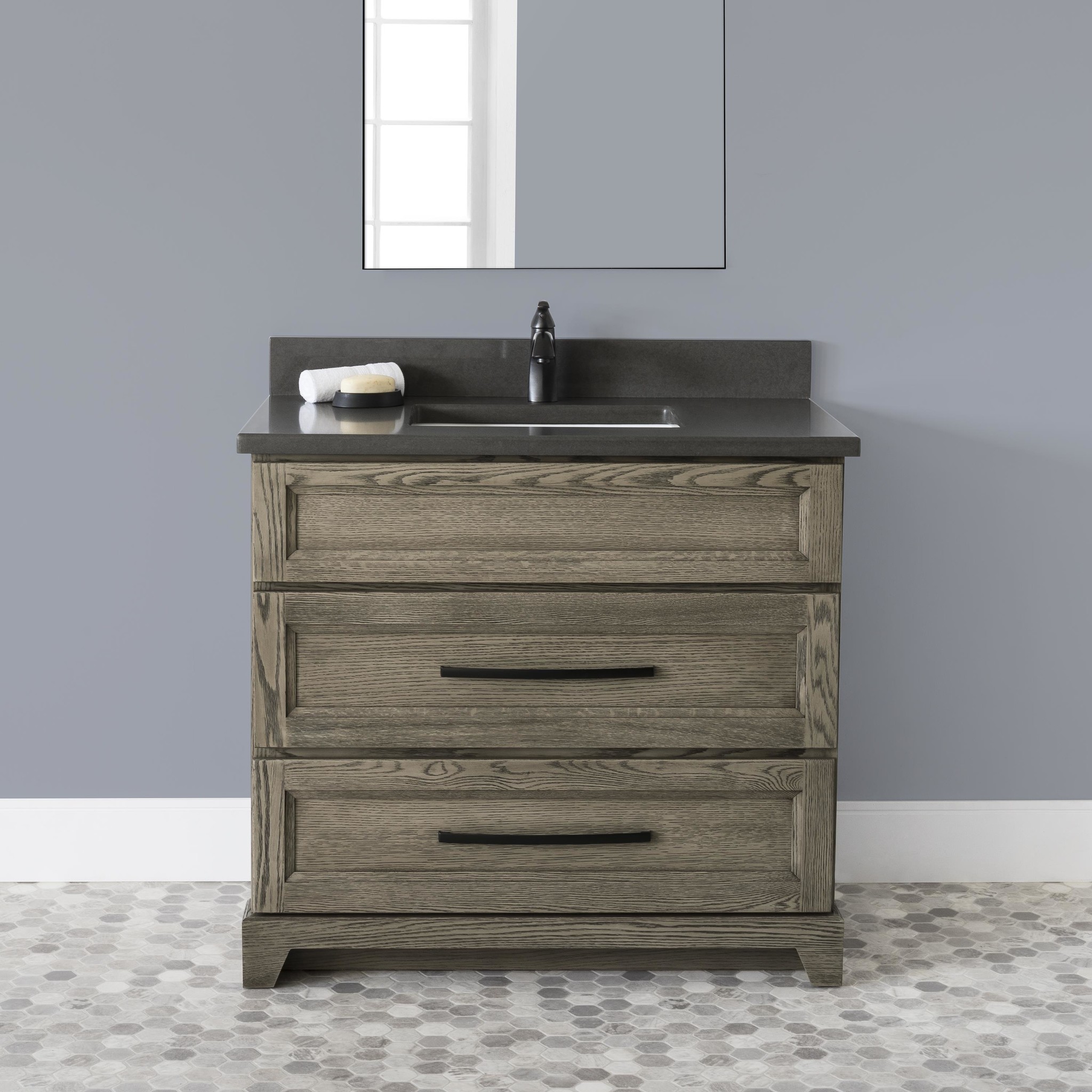 Stonewood - 36" - Dresser Style - Vanity