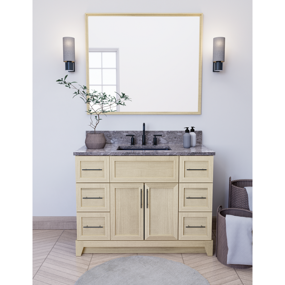 Stonewood 42 Inch Bathroom Vanity Dupont Kitchen and Bath Fixtures