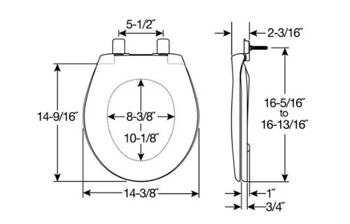 Bemis - Affinity - Toilet Seat